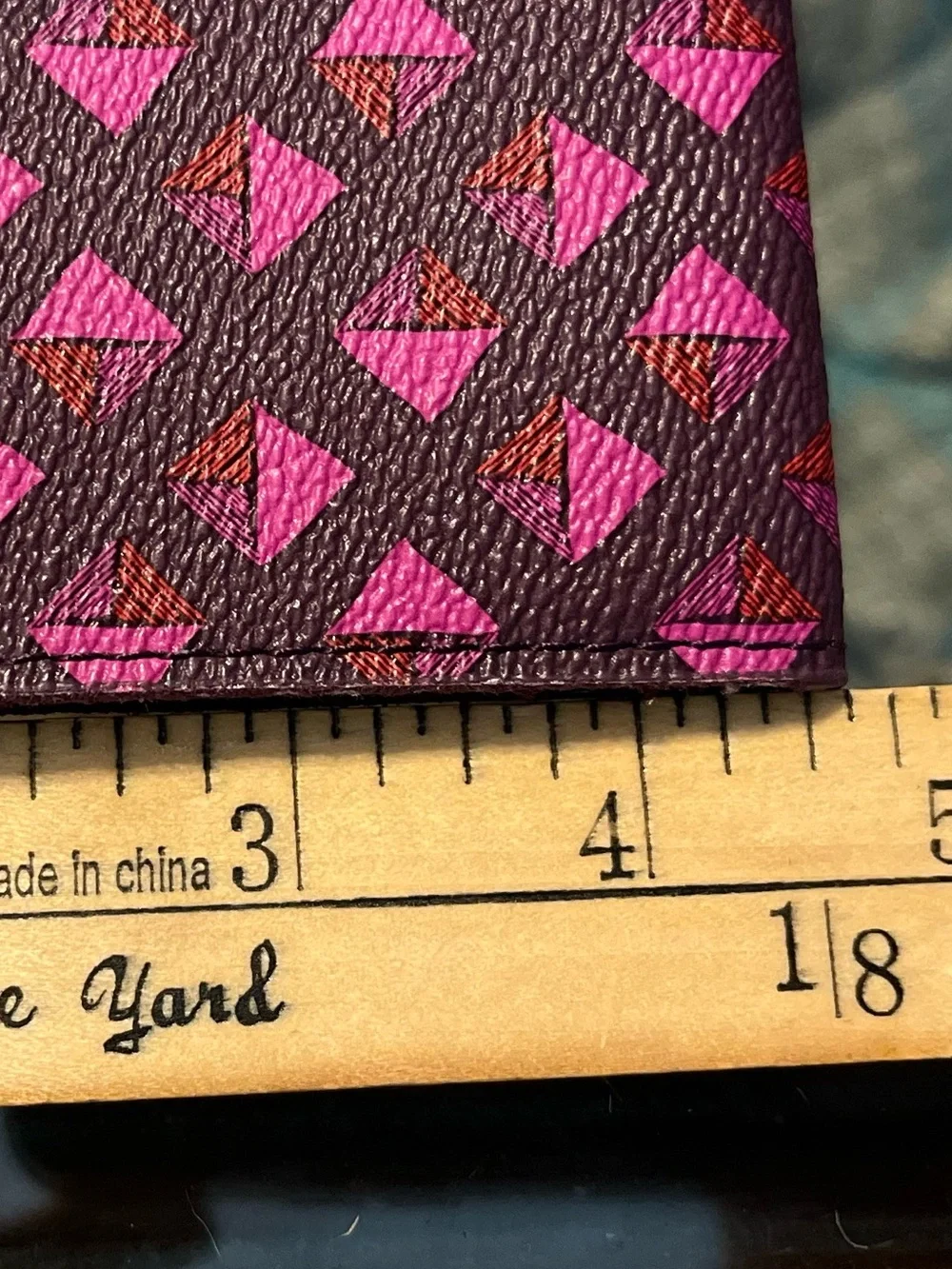 Vera Bradley Slim Travel Organizer Wallet Plum Studs NWT RFID Clutch